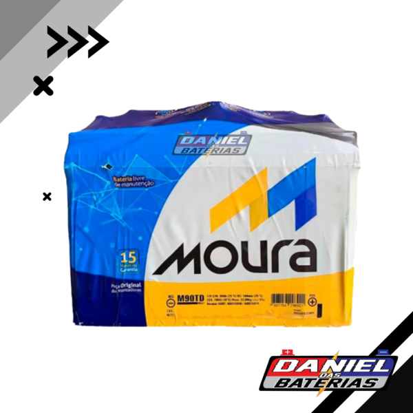 BATERIA MOURA 90AH TD